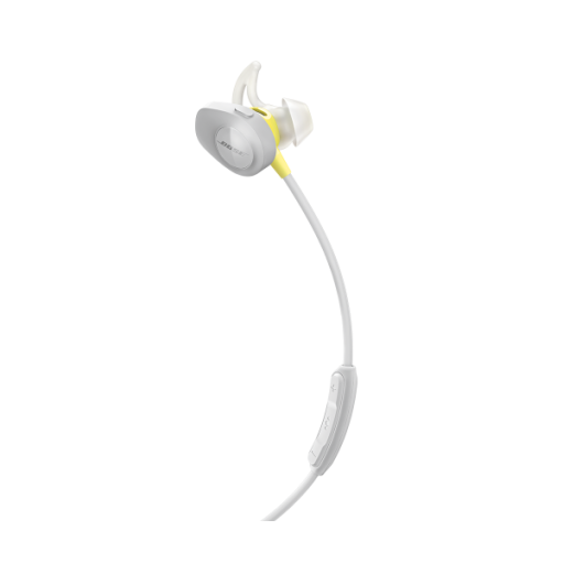 Bose Soundsport Sweatproof Bluetooth Wireless In Ear Earphones With Mic For Running And Sports, White Bose Soundsport Sweatproof Bluetooth Wireless In Ear Earphones With Mic For Running And Sports, White