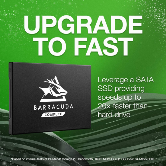 Seagate Barracuda Q1 SSD 960GB Internal Solid State Drive ‎ZA960CV1A001