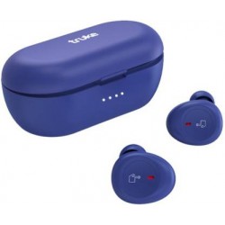 Truke Fit 1 Bluetooth Headphones with Mic Blue