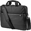 HP 15.6 Classic Briefcase Messenger Bag Black, 18 L