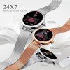 beatXP Eva 1.2" Super AMOLED Display, Bluetooth Calling Smart Watch for Women, Metal Body, 360 * 360px, Menstrual Tracker, 100+ Sports Modes, 24/7 Health Tracking, Rotary Crown, IP68 (Gold) beatXP Eva 1.2" Super AMOLED Display, Bluetooth Calling Smart Watch for Women, Metal Body, 360 * 360px, Menstrual Tracker, 100+ Sports Modes, 24/7 Health Tracking, Rotary Crown, IP68 (Gold)