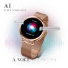 beatXP Eva 1.2" Super AMOLED Display, Bluetooth Calling Smart Watch for Women, Metal Body, 360 * 360px, Menstrual Tracker, 100+ Sports Modes, 24/7 Health Tracking, Rotary Crown, IP68 (Gold) beatXP Eva 1.2" Super AMOLED Display, Bluetooth Calling Smart Watch for Women, Metal Body, 360 * 360px, Menstrual Tracker, 100+ Sports Modes, 24/7 Health Tracking, Rotary Crown, IP68 (Gold)