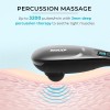 beatXP Stream Pro Cordless Full Body Massager Machine for Pain Relief with 4 Attachments - Electric Back Massager for Pain Relief with 4000mAh battery and up to 18 Months Warranty (Grey & Black)