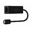 Belkin USB-IF Certified USB Type-C to Gigabit Ethernet Adapter (Black)