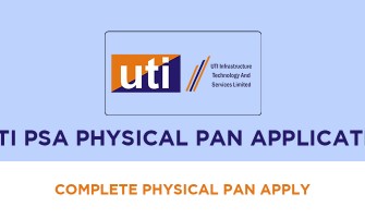 UTI PSA Physical PAN Application