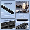 boAt Aavante Bar 490 10W Signature Sound, Dual Full-Range Drivers,7 HRS Battery, Built-in Mic,2.0 CH, TWS Feature,Multi Connect, Bluetooth Sound Bar, Soundbar Speaker (Classic Black)