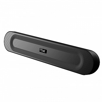 boAt Aavante Bar 558, 16W Stereo Sound, Dual EQ Modes, Multi-Compatibility, 4.5HRS Battery, Stylish Design, Master Remote Control, Bluetooth Sound Bar, Soundbar Speaker (Pitch Black)