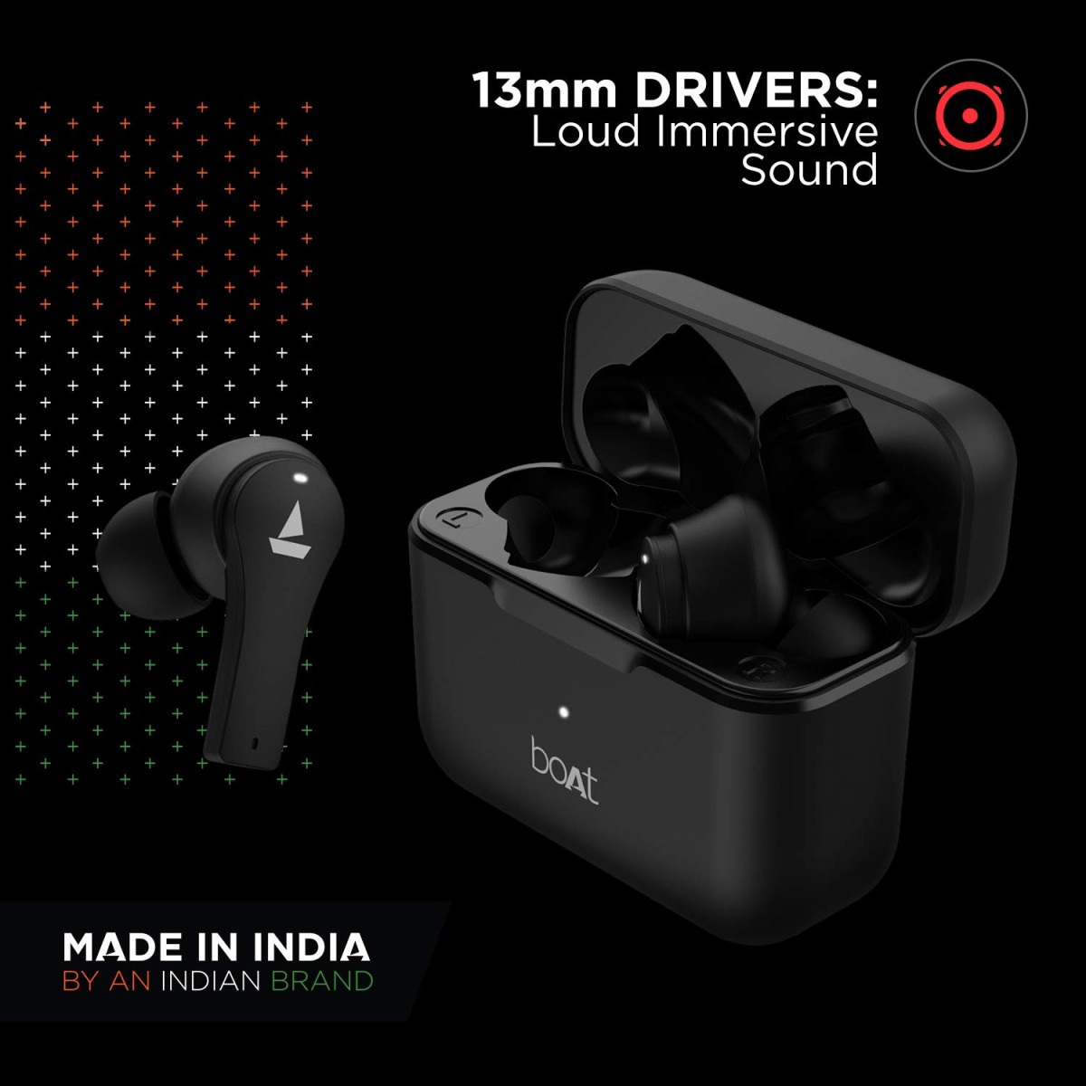 boAt Airdopes 101:  Bluetooth Truly Wireless Earbuds with Mic Active Black boAt Airdopes 101:  Bluetooth Truly Wireless Earbuds with Mic Active Black