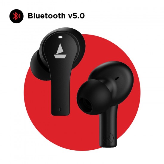 boAt Airdopes 101:  Bluetooth Truly Wireless Earbuds with Mic Active Black