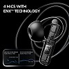 boAt Airdopes 121 Pro Plus, 100HRS Battery, 4Mics ENx, 50ms Low Latency, Fast Charge, LED Display, IPX5, v5.3 Bluetooth in Ear Earbuds, TWS Ear Buds Wireless Earphones with mic (Black)