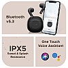 boAt Airdopes 125 TWS Earbuds with 50 hrs Playtime,Quad Mics with ENxᵀᴹ Tech,ASAPᵀᴹ Charging,IWPᵀᴹ Tech, BEASTᵀᴹ Mode with 50 ms Low Latency,BTv5.3, IPX5(Mystic Black)