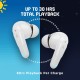 boAt Airdopes 191G True Wireless Earbuds with Quad Mics, for Gaming, 2x6mm Dual Drivers, 30H Playtime (White Siberia)