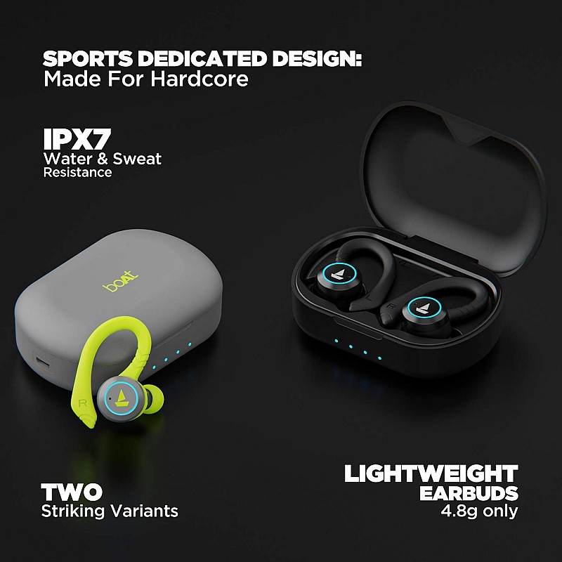 boAt Airdopes 421 Truly Wireless Bluetooth in Ear Earbuds with Mic (Active Black)