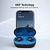 Boat airdopes 441 bluetooth truly wireless in ear earbuds with mic Sporty Blue