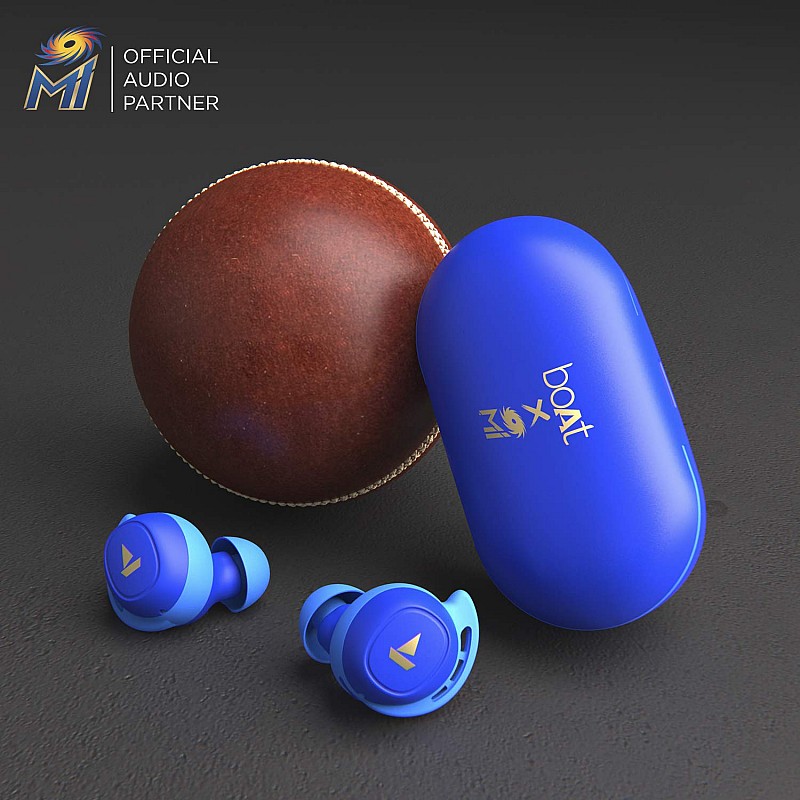 boAt Airdopes 441 MI Edition TWS Ear-Buds with Up to 35H Total Playback Type-C Port(MI Blue)