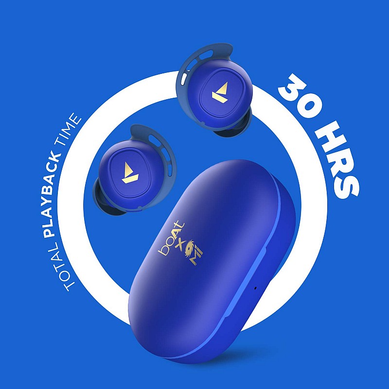 boAt Airdopes 441 MI Edition TWS Ear-Buds with Up to 35H Total Playback Type-C Port(MI Blue)