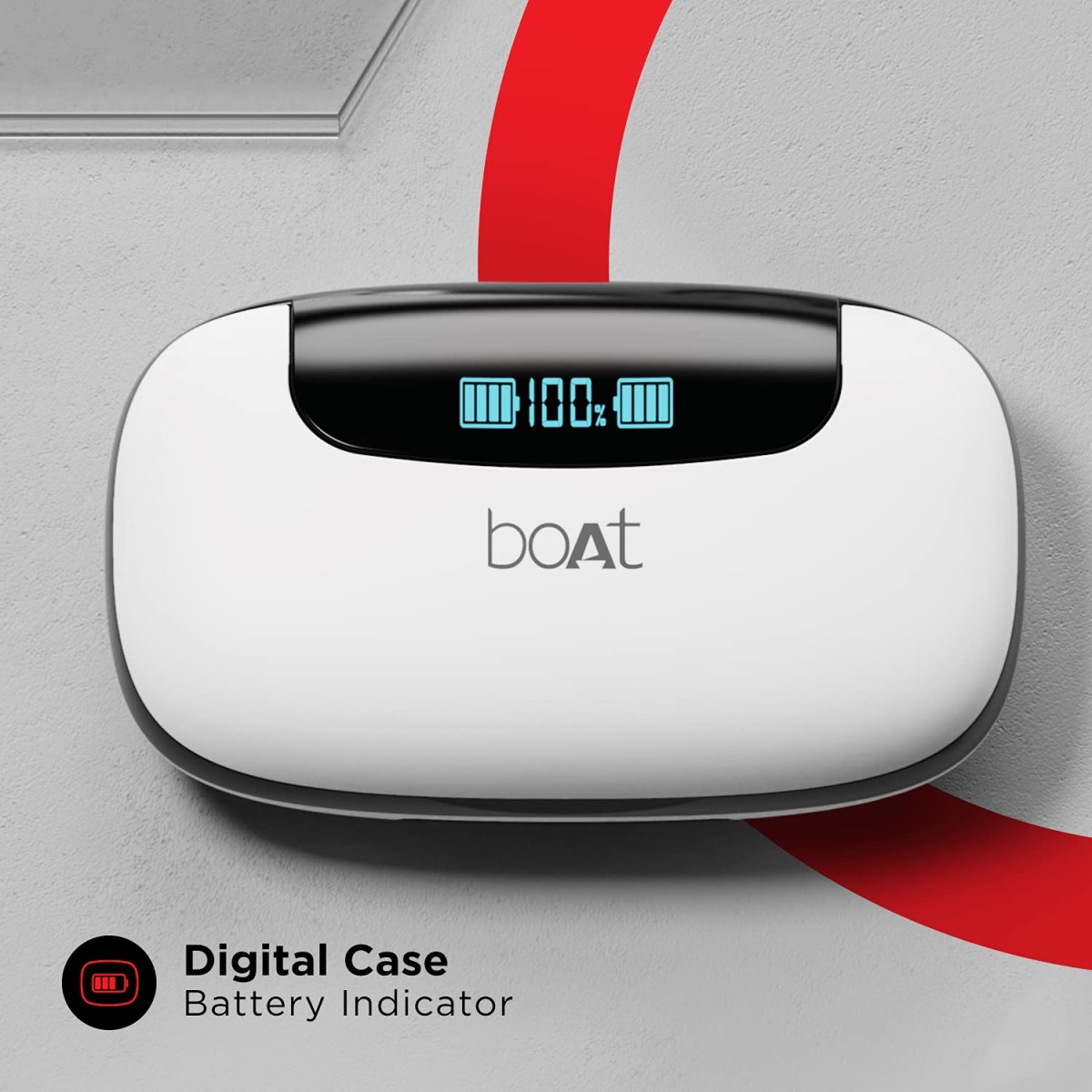 boAt Airdopes 621 Bluetooth Truly Wireless in Ear Earbuds with Mic (White Frost)