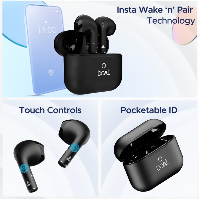 boAt Airdopes Ace TWS in Ear Earbuds with 35 HRS Playback, 13mm Drivers, Dual Mics ENx & Beast Mode boAt Airdopes Ace TWS in Ear Earbuds with 35 HRS Playback, 13mm Drivers, Dual Mics ENx & Beast Mode