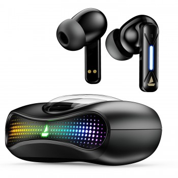 boAt Airdopes Drift TWS in Ear Earbuds, 40hrs Playback, Beast Mode(40ms Latency), 4 Mics with ENx, Car-Shaped ID with RGB LEDs, ASAP Charge, IWP Tech, BT v5.4 & IPX4 Resistance