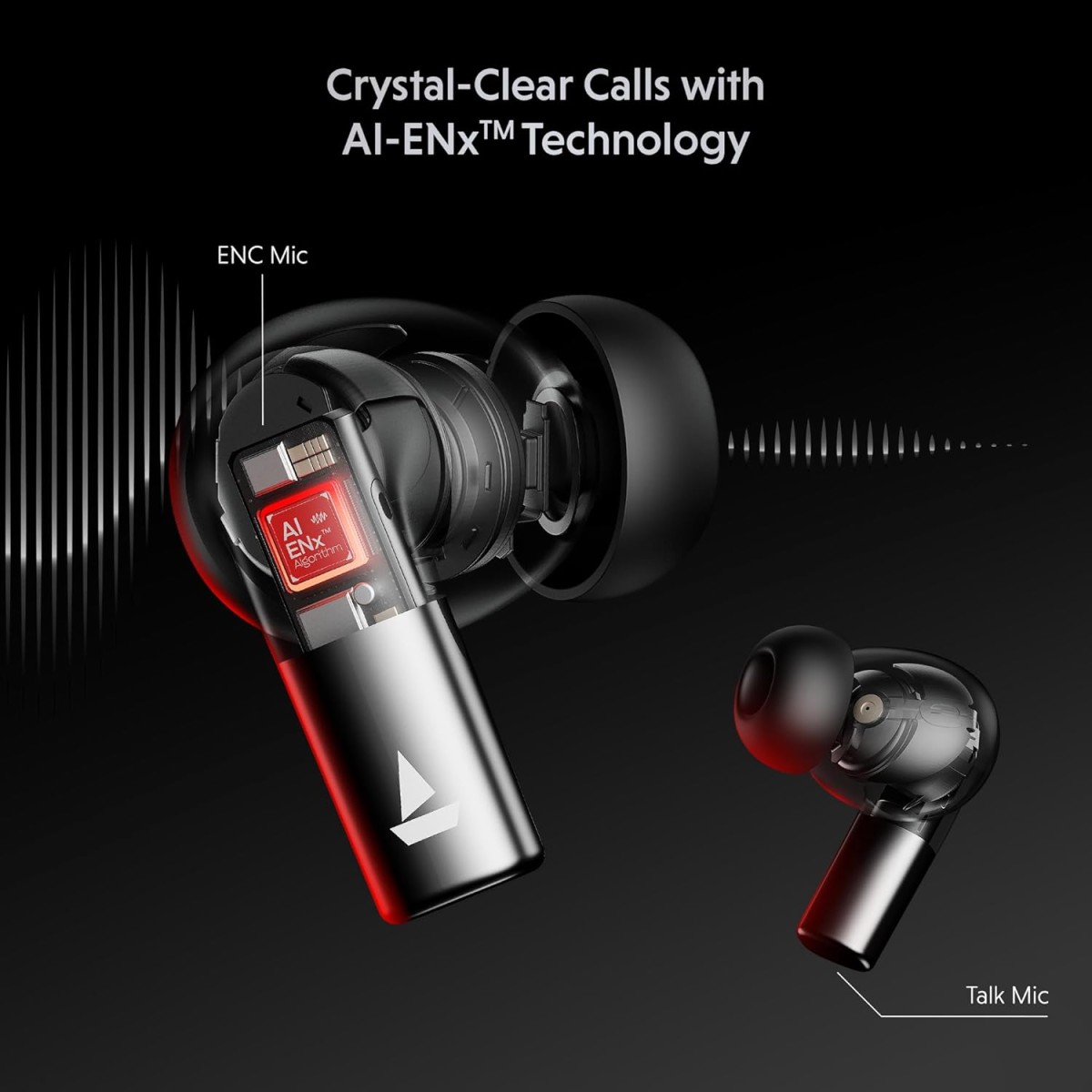 boAt Airdopes Ultra Pro (2025 Launch), 100Hrs Battery, Dual Pairing, Spatial Audio,App Support, Fast Charge,4Mics ENx, v5.3 Bluetooth Earbuds, TWS Ear Buds Wireless Earphones with mic (Gunmetal Black) boAt Airdopes Ultra Pro (2025 Launch), 100Hrs Battery, Dual Pairing, Spatial Audio,App Support, Fast Charge,4Mics ENx, v5.3 Bluetooth Earbuds, TWS Ear Buds Wireless Earphones with mic (Gunmetal Black)