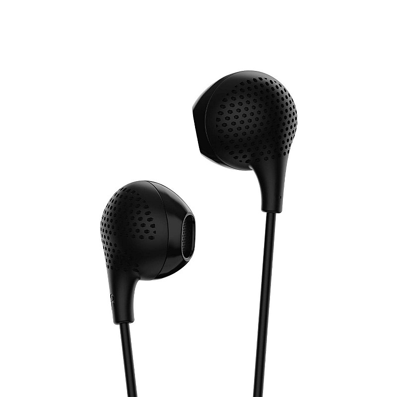 boAt Bassheads 104 in Ear Wired Earphones Black