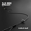 boAt Bassheads 242 in Ear Wired Earphones with Mic Active Black