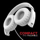 boAt Bassheads 900 Wired On Ear Headphones with Mic (Pearl White)