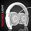 boAt Bassheads 900 Wired On Ear Headphones with Mic (Pearl White)