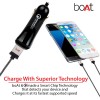 boAt Dual Port Rapid 5V Car Charger (Qualcomm Certified) Smart Charging with Quick Charge 3.0 for Cellular Phones (Black) (Free Micro USB Cable) boAt Dual Port Rapid 5V Car Charger (Qualcomm Certified) Smart Charging with Quick Charge 3.0 for Cellular Phones (Black) (Free Micro USB Cable)