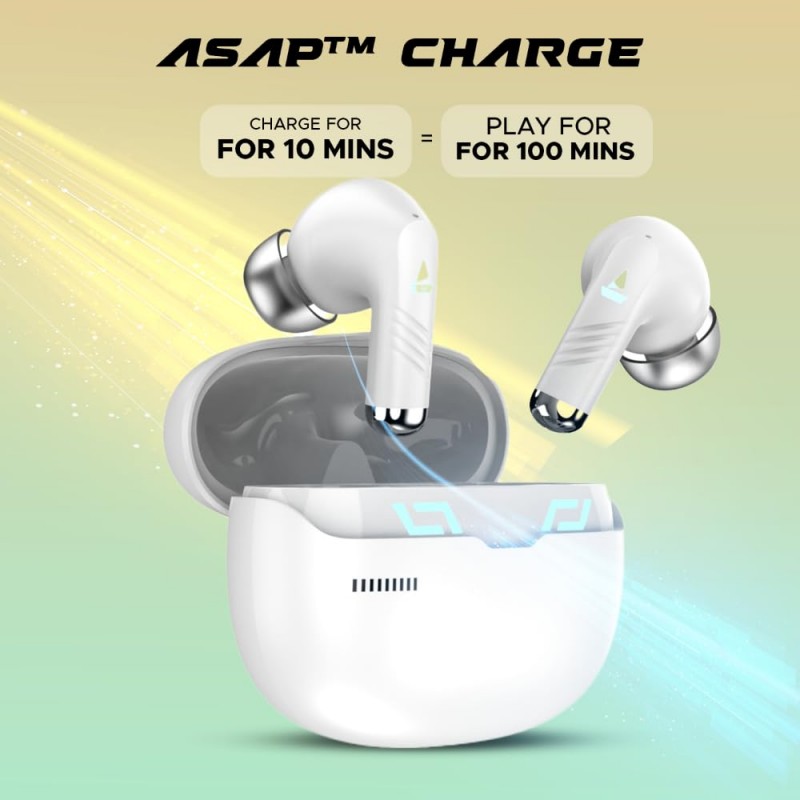 boAt Immortal 101 TWS Earbuds with Beastᵀᴹ Mode(40ms Low Latency), 30 HRS Playtime, Blazing LEDs, Quad Mics with ENx Tech, ASAP Charge & BTv5.3(Black Sabre) boAt Immortal 101 TWS Earbuds with Beastᵀᴹ Mode(40ms Low Latency), 30 HRS Playtime, Blazing LEDs, Quad Mics with ENx Tech, ASAP Charge & BTv5.3(Black Sabre)
