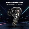 boAt Immortal 181, 40HRS Battery, 4Mics ENx, 40ms Low Latency, RGB Led Lights, Fast Charge, IWP Tech, v5.3 Bluetooth Earbuds, TWS Ear Buds Wireless Earphones with mic, Gaming Earbuds (Black Sabre)