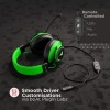 boAt Immortal IM1000D Dual Channel Gaming Wired Over Ear Headphones with mic, Dolby Atmos, 7.1 Channel Surround Audio, 50mm Drivers & RGB Breathing LEDs(Viper Green)