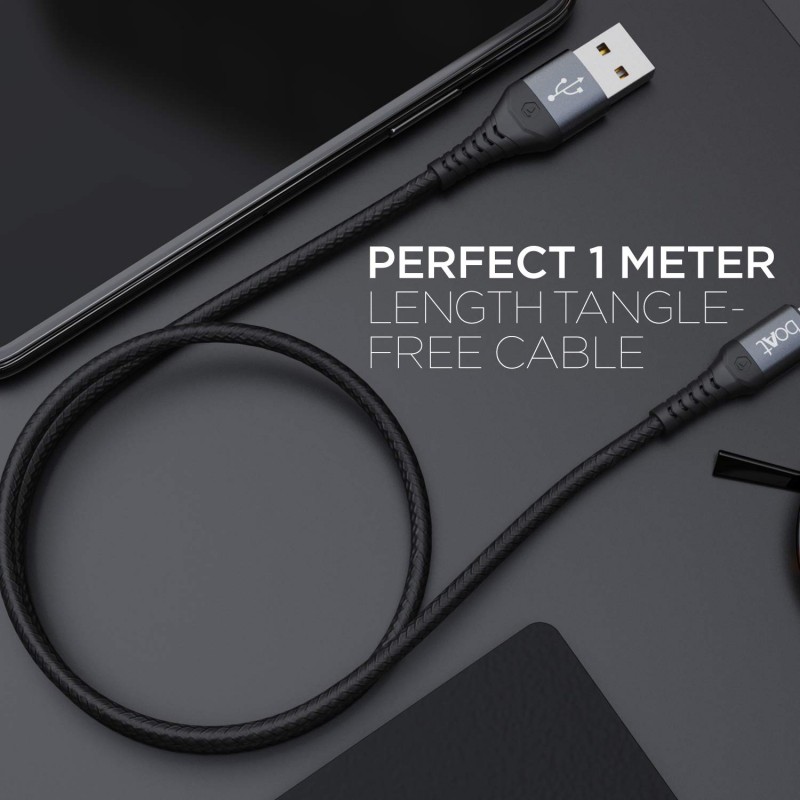 boAt LTG 500 Apple MFI Certified for iPhone, iPad and iPod 2Mtr Data Cable(Space Grey) boAt LTG 500 Apple MFI Certified for iPhone, iPad and iPod 2Mtr Data Cable(Space Grey)