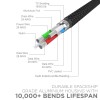 boAt LTG 600 Type C to Lightning Cable 1.2m (Black) boAt LTG 600 Type C to Lightning Cable 1.2m (Black)