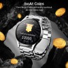 boAt Lunar Embrace w/Vibrant 1.51" (3.8 cm) AMOLED Display,Premium Metal Design, Functional Crown, 100+ Sports Mode, Animated Watch Faces, Built-in Games, Smart Watch for Men & Women(Steel Grey) boAt Lunar Embrace w/Vibrant 1.51" (3.8 cm) AMOLED Display,Premium Metal Design, Functional Crown, 100+ Sports Mode, Animated Watch Faces, Built-in Games, Smart Watch for Men & Women(Steel Grey)