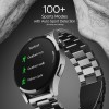 boAt Lunar Embrace w/Vibrant 1.51" (3.8 cm) AMOLED Display,Premium Metal Design, Functional Crown, 100+ Sports Mode, Animated Watch Faces, Built-in Games, Smart Watch for Men & Women(Steel Grey) boAt Lunar Embrace w/Vibrant 1.51" (3.8 cm) AMOLED Display,Premium Metal Design, Functional Crown, 100+ Sports Mode, Animated Watch Faces, Built-in Games, Smart Watch for Men & Women(Steel Grey)