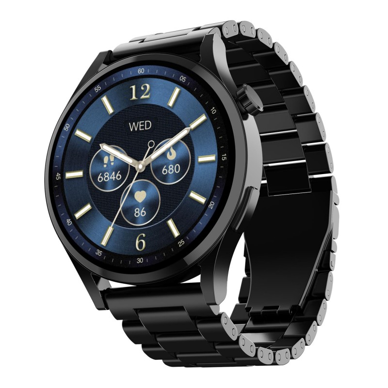 boAt Lunar Embrace w/Vibrant 1.51" (3.8 cm) AMOLED Display,Premium Metal Design, Functional Crown, 100+ Sports Mode, Animated Watch Faces, Built-in Games, Smart Watch for Men & Women(Steel Grey) boAt Lunar Embrace w/Vibrant 1.51" (3.8 cm) AMOLED Display,Premium Metal Design, Functional Crown, 100+ Sports Mode, Animated Watch Faces, Built-in Games, Smart Watch for Men & Women(Steel Grey)