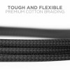 boAt Micro USB 150 Tangle-Free, Sturdy Micro USB Cable with 2A Fast Charging & 480mbps Data Transmission, 10000+ Bends Lifespan & Extended 1.5m Length Black boAt Micro USB 150 Tangle-Free, Sturdy Micro USB Cable with 2A Fast Charging & 480mbps Data Transmission, 10000+ Bends Lifespan & Extended 1.5m Length Black