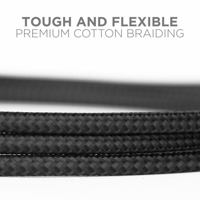 boAt Micro USB 150 Tangle-Free, Sturdy Micro USB Cable with 2A Fast Charging & 480mbps Data Transmission, 10000+ Bends Lifespan & Extended 1.5m Length Black boAt Micro USB 150 Tangle-Free, Sturdy Micro USB Cable with 2A Fast Charging & 480mbps Data Transmission, 10000+ Bends Lifespan & Extended 1.5m Length Black