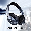 boAt NIRVANAA 751ANC Hybrid Active Noise Cancelling Bluetooth Wireless Over Ear Headphones with Up to 65H Playtime (Bold Blue)