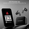 boAt Nirvana Ivy, 50dB Hybrid Active Noise Cancellation, 360º Spatial Audio,Fast Charge,App Support, 50Hrs Battery, v5.3 Bluetooth Earbuds, TWS Ear Buds Wireless Earphones with mic (Gunmetal Black)