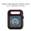 boAt PartyPal 23 Wireless Party Speaker, Party Sound (15W), BT 5.0/Aux/USB/Radio, Integrated Controls, Free Microphone for Recording and LED Lights (Black) boAt PartyPal 23 Wireless Party Speaker, Party Sound (15W), BT 5.0/Aux/USB/Radio, Integrated Controls, Free Microphone for Recording and LED Lights (Black)