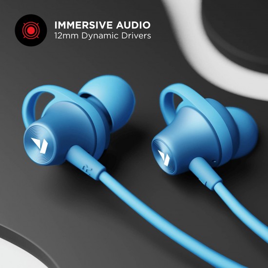 boAt Rockerz 245v2 Bluetooth Wireless in Ear Earphones with Mic Ocean Blue
