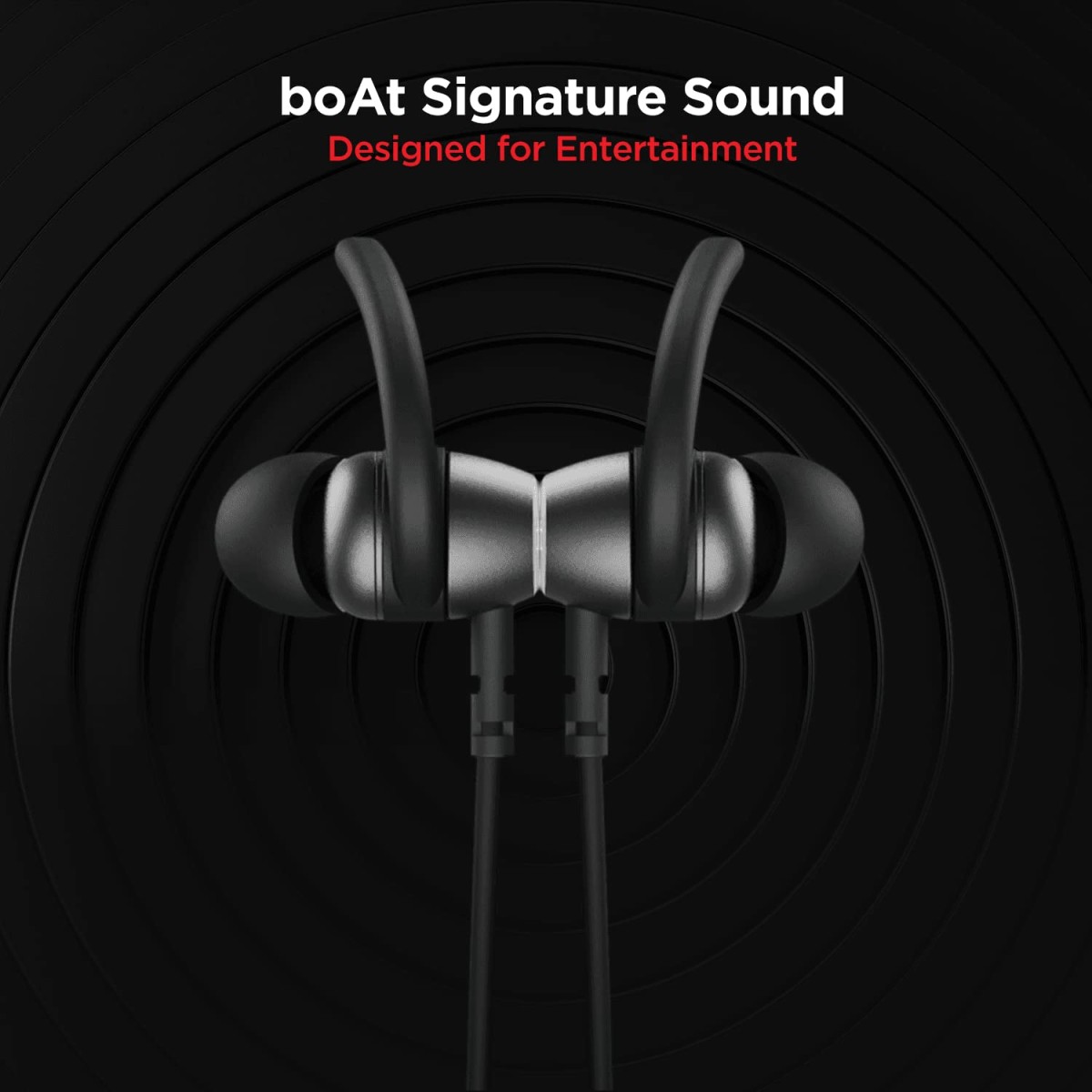 boAt Rockerz 330 Pro Bluetooth Neckband with 60HRS Playtime (Active Black)