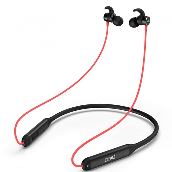 boAt Rockerz 330 Wireless Neckband with ASAP Charge (Raging Red)