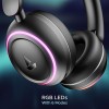 boAt Rockerz 480, RGB LEDs,6 Light Modes, 40mm Drivers,Beast Mode, 60H Battery, ENx Tech, Stream Ad Free Music via App Support, Bluetooth Headphones