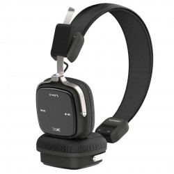 boAt Rockerz 600 Wireless Bluetooth On Ear Headphones with Mic (Black)