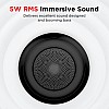 boAt Stone 135 Portable Wireless Speaker with 5W RMS Immersive Sound, IPX4 Water Resistance (Active Black)