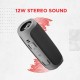 boAt Stone 620 Portable Wireless Speaker with 12W RMS Stereo Sound, Multi-Compatibility Modes(Grey)
