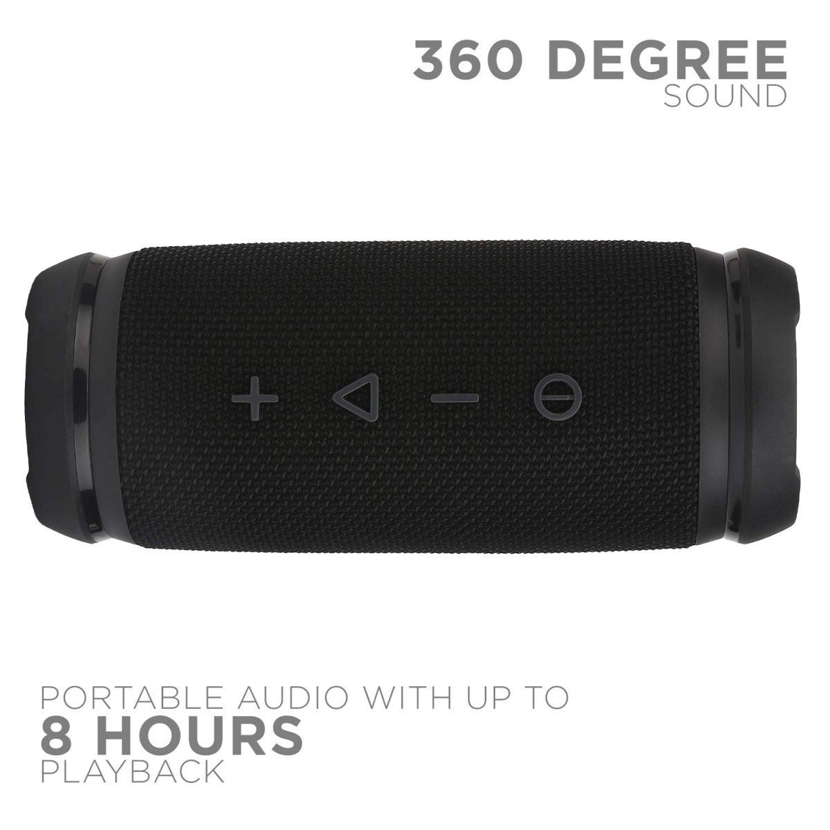 boAt Stone SpinX 12 Watt 2.0 Channel Bluetooth Speaker with Upto 8 Hours Battery Granite Grey